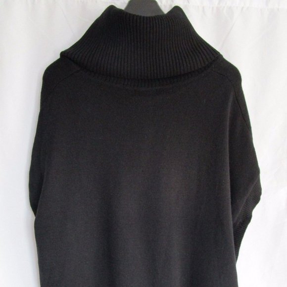 Sisters Women's Ribbed Cowl Neck Poncho Sweater Top NWT - Picture 5 of 5